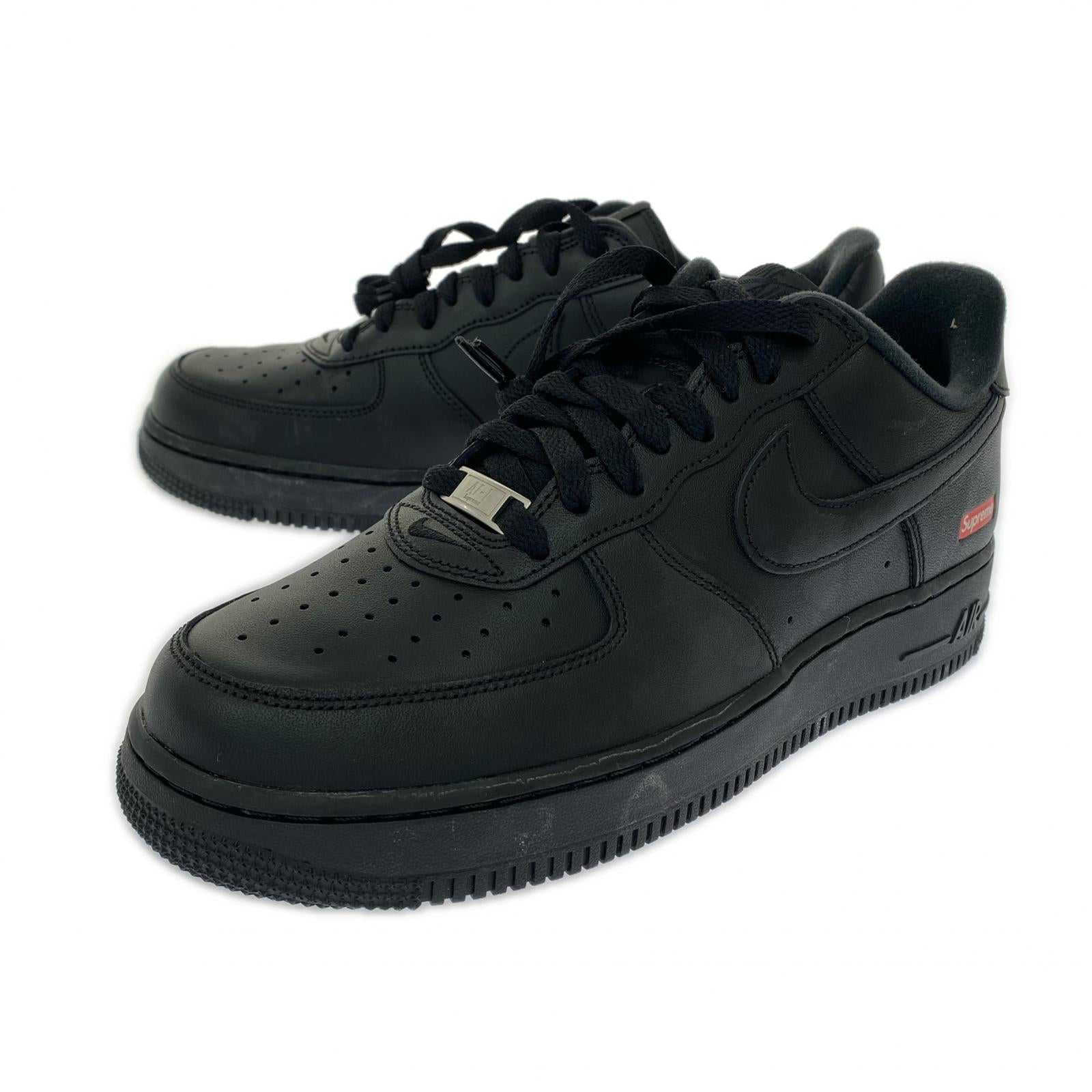 スニーカー Supreme × Nike Air Force 1 Low 黒 26.0 ブラック