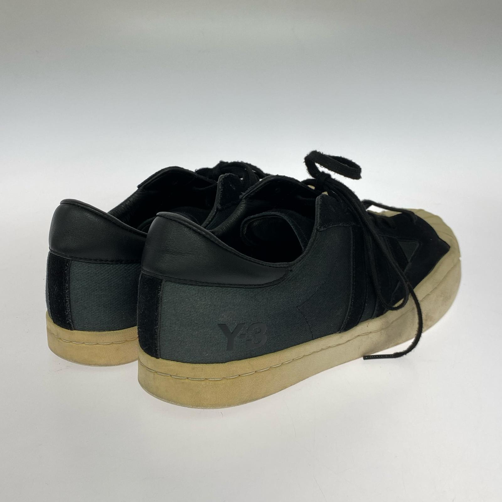 スニーカー YOHJI STAR/ローカットスニーカー/29.5 29.5cm (US11 1/2 UK11 EU49) ブラック