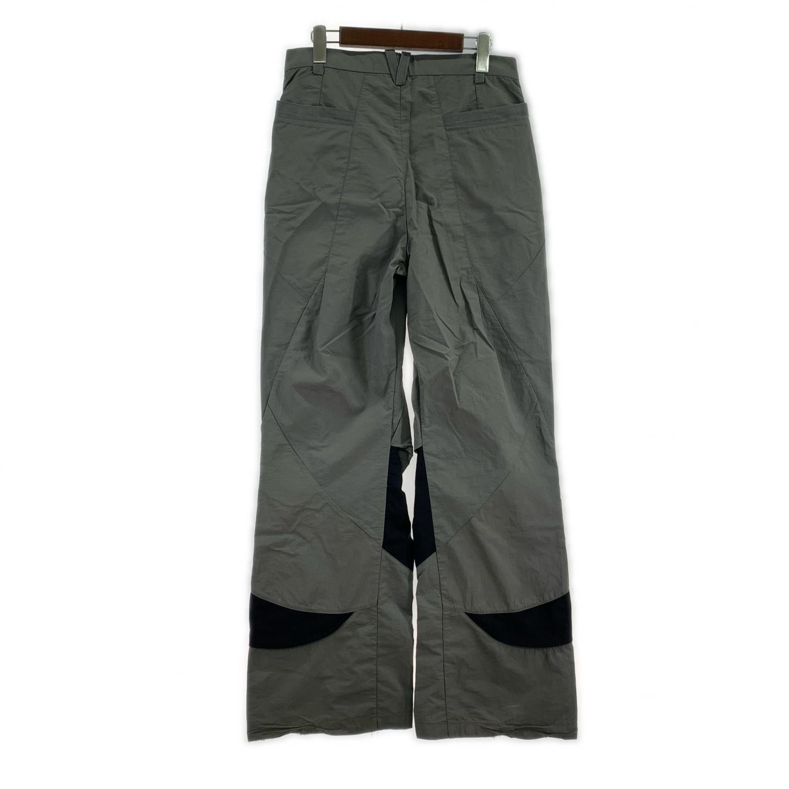 パンツ numquam gear tech flare trousers 2 グレー