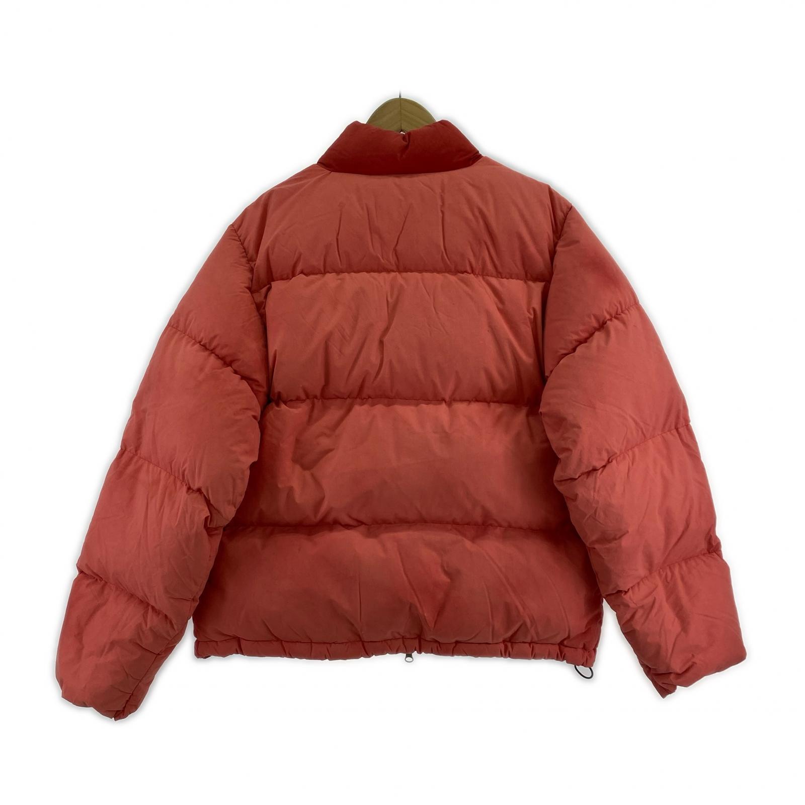 ダウンジャケット Recycled Nylon Down Puffer S 赤 S レッド