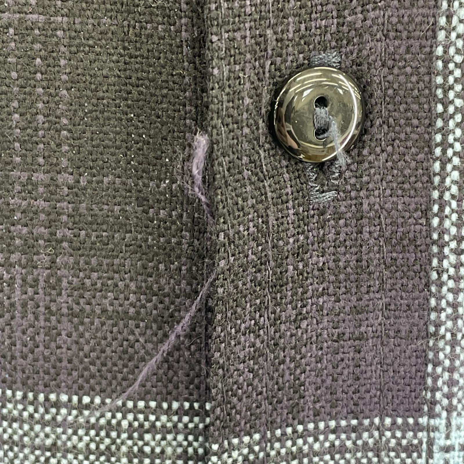 半袖シャツ Caltop S/Sオンブレチェックシャツ M M マルチカラー