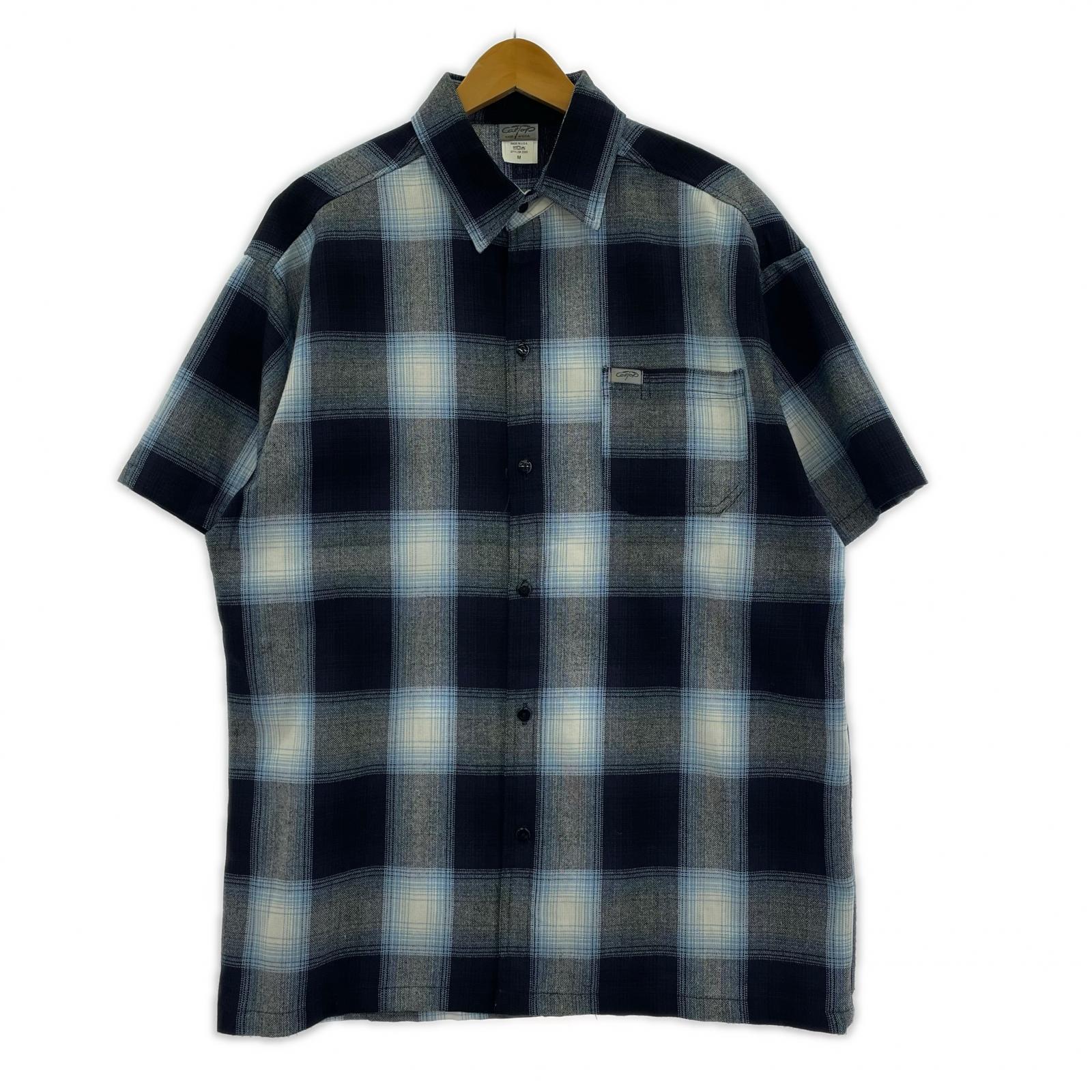半袖シャツ Caltop S/Sオンブレチェックシャツ M M マルチカラー