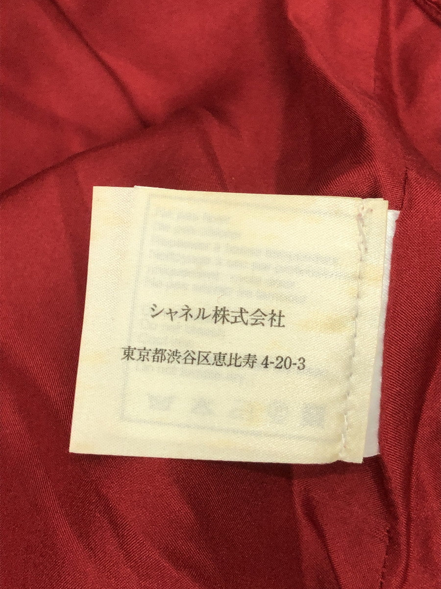 CHANEL 膝丈スカート 赤