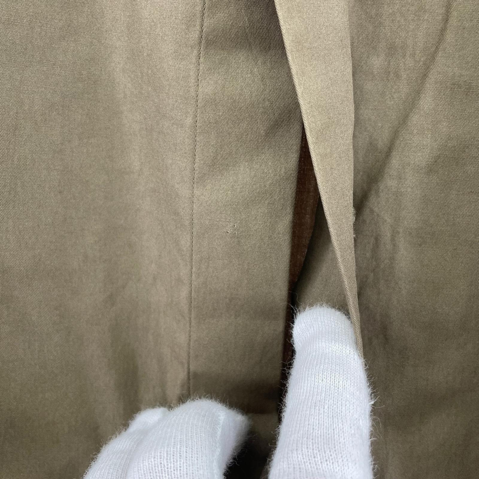 長袖シャツ WASHED FINX TWILL BIG SHIRT 5 5 ブラウン