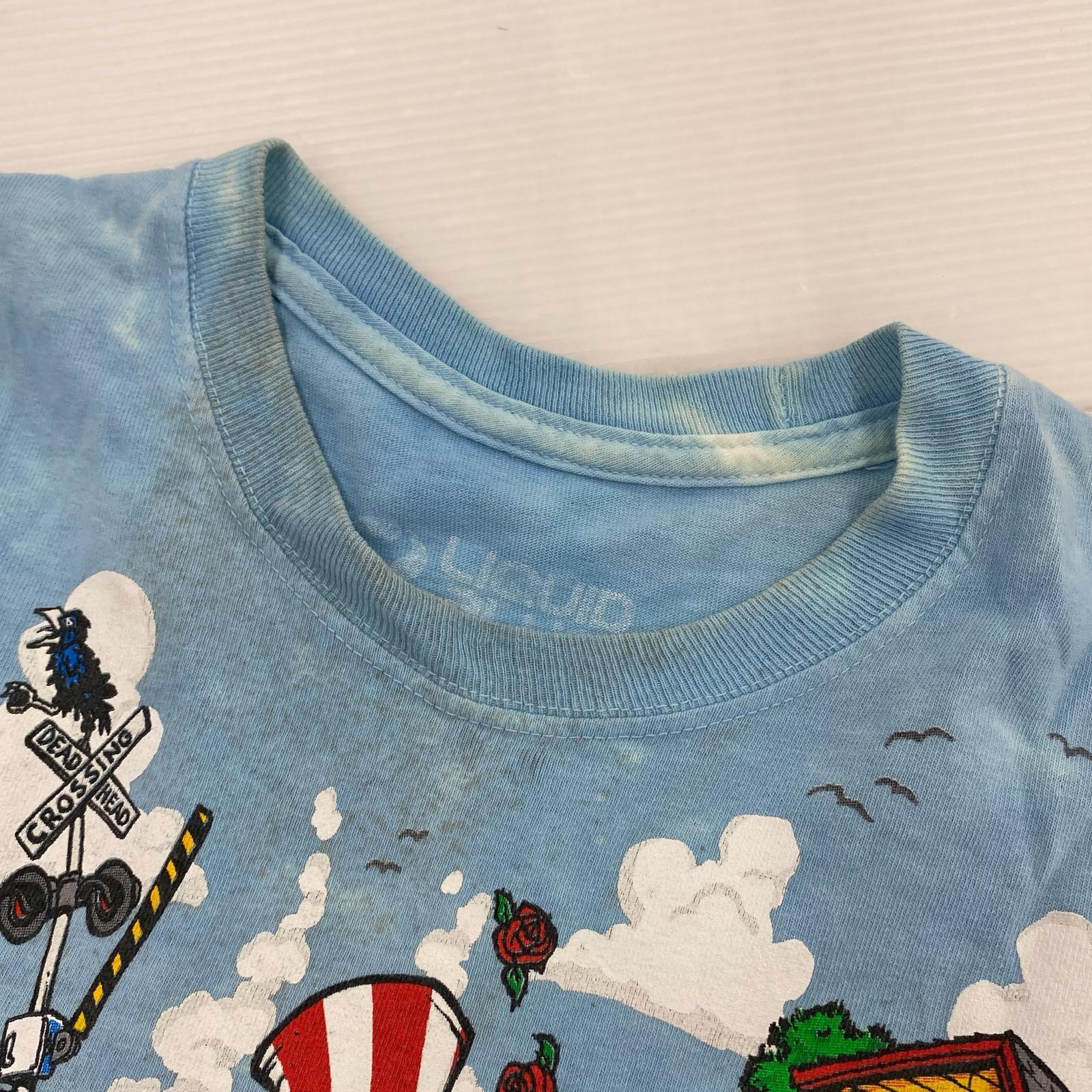 半袖Tシャツ LIQUID BLUE Grateful Dead スカルバイカーTシャツ M M