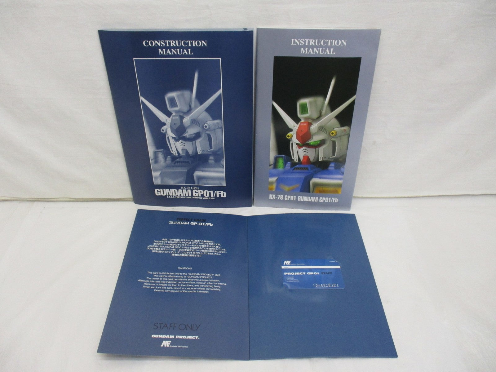 PG GUNDAM RX-78 GP01/Fb ガンプラ