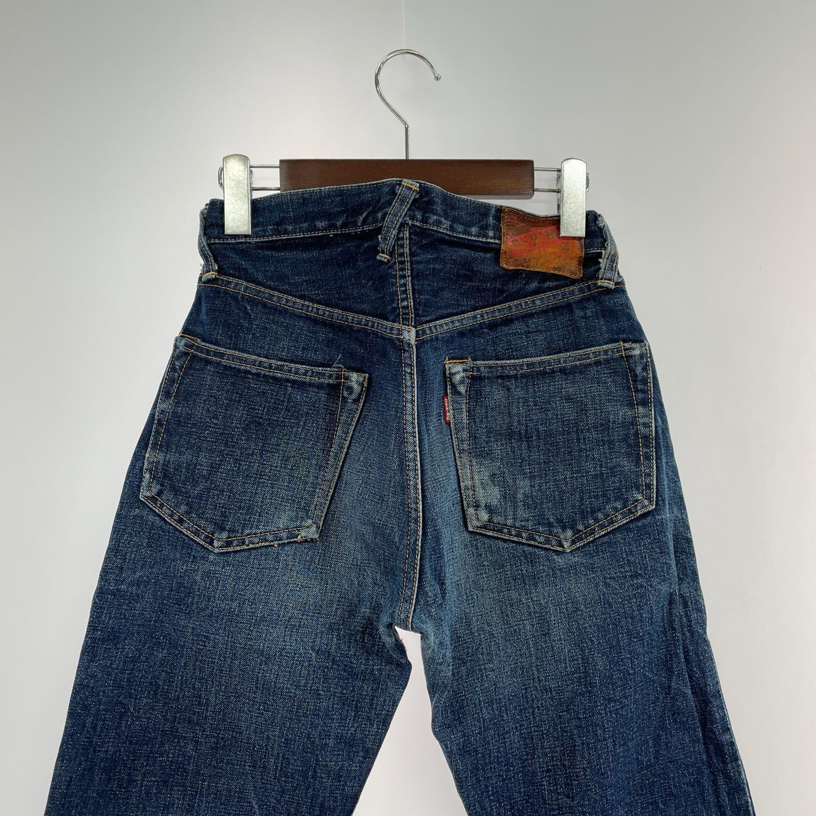 デニムパンツ ストレートパンツ (27×36) 紺