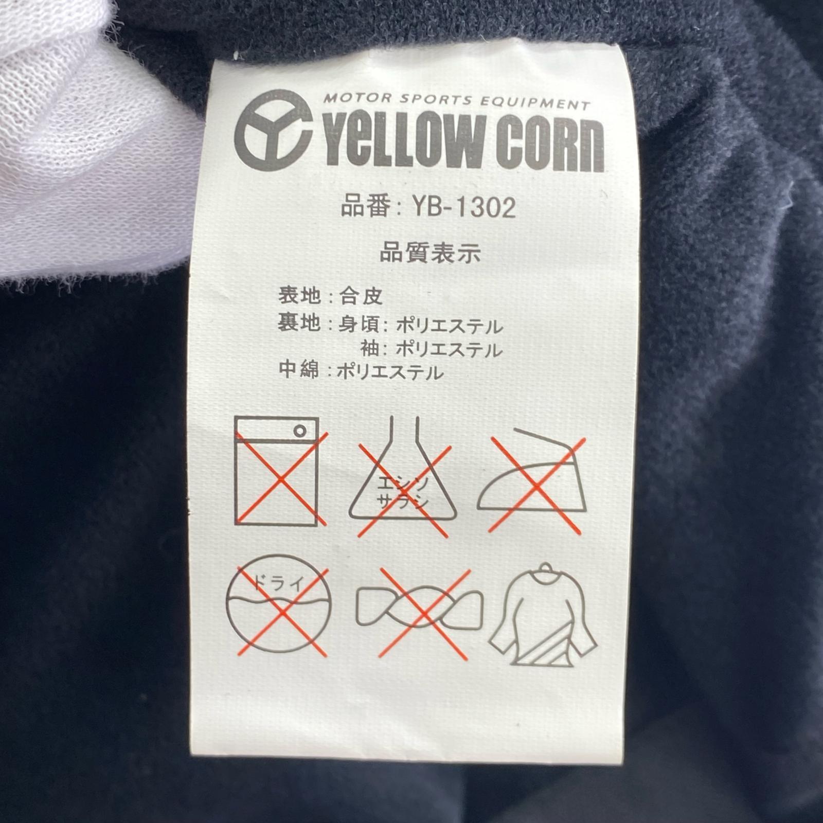 レザージャケット YELLOW CORN 3L L ブラック