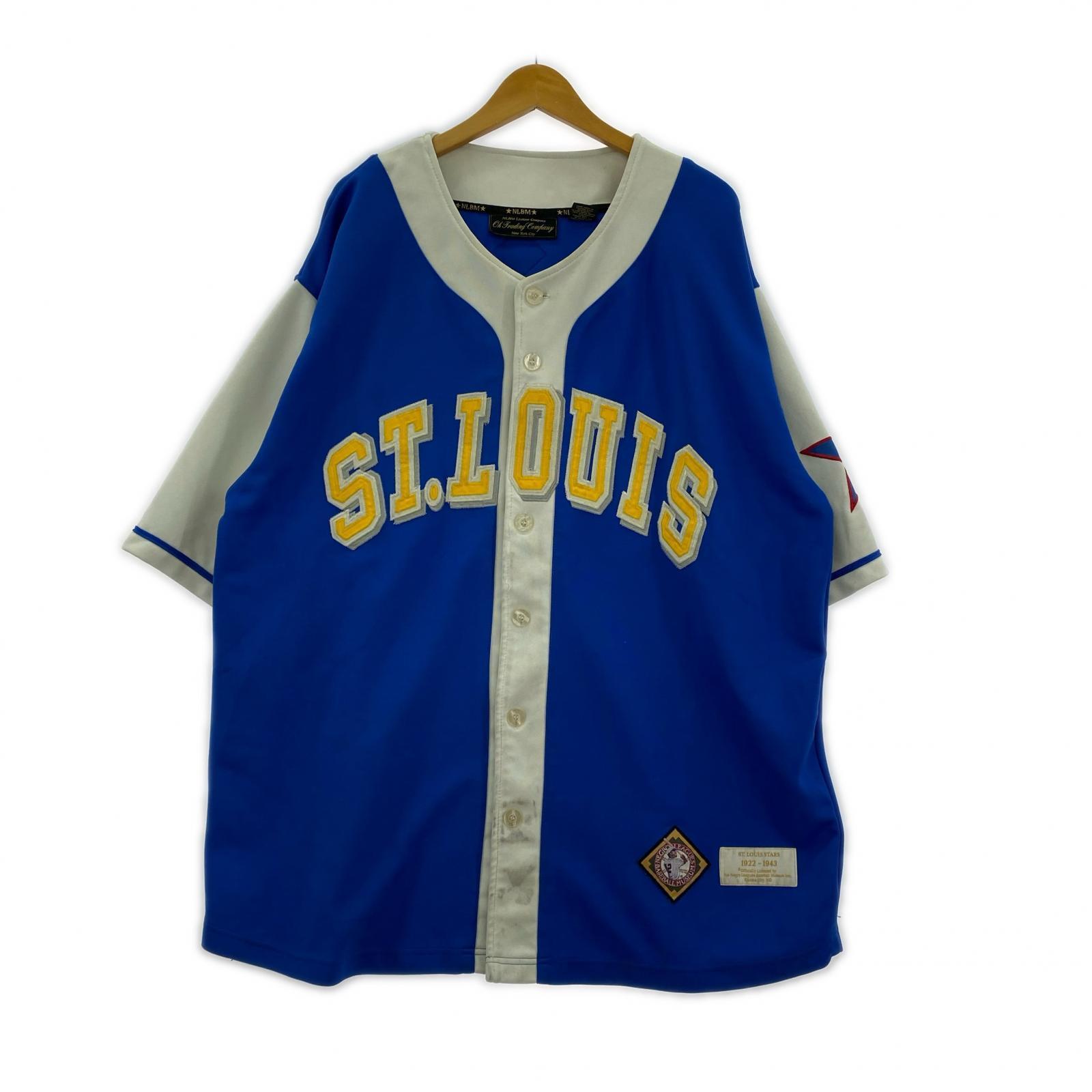 半袖シャツ NLBM oh trading company ベースボールシャツ ブルー