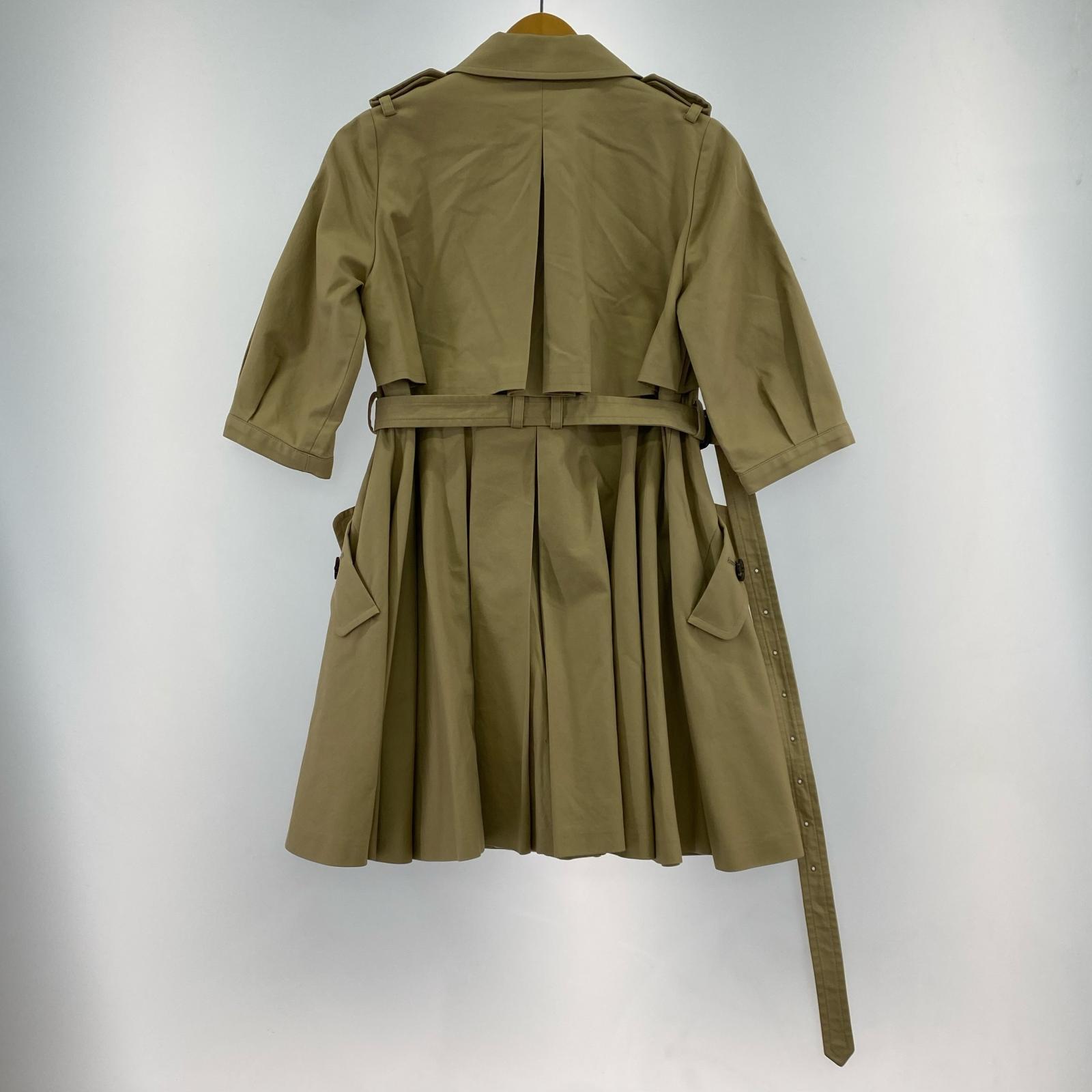 ワンピース Maison de FLEUR/トレンチワンピ/BEG/36 ベージュ