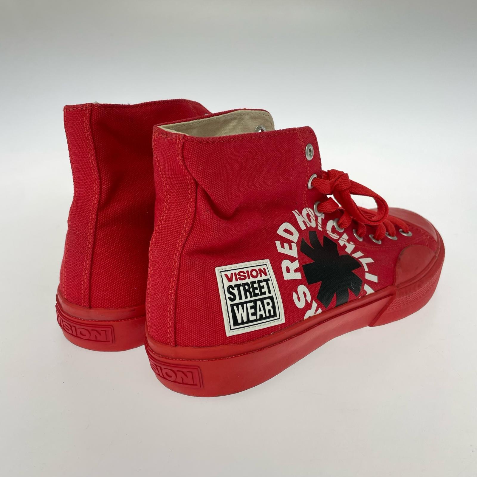 スニーカー RED HOT CHILI PEPPERS 赤 (26.5) レッド