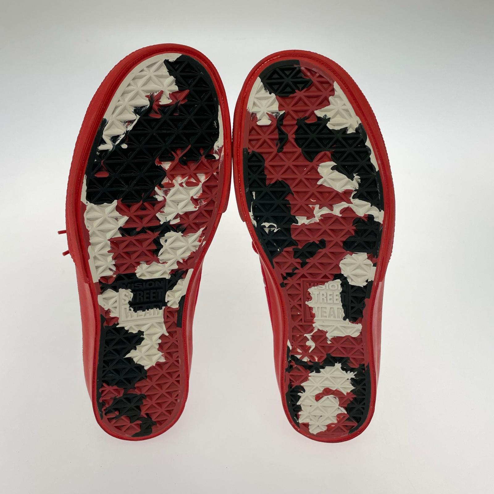 スニーカー RED HOT CHILI PEPPERS 赤 (26.5) レッド