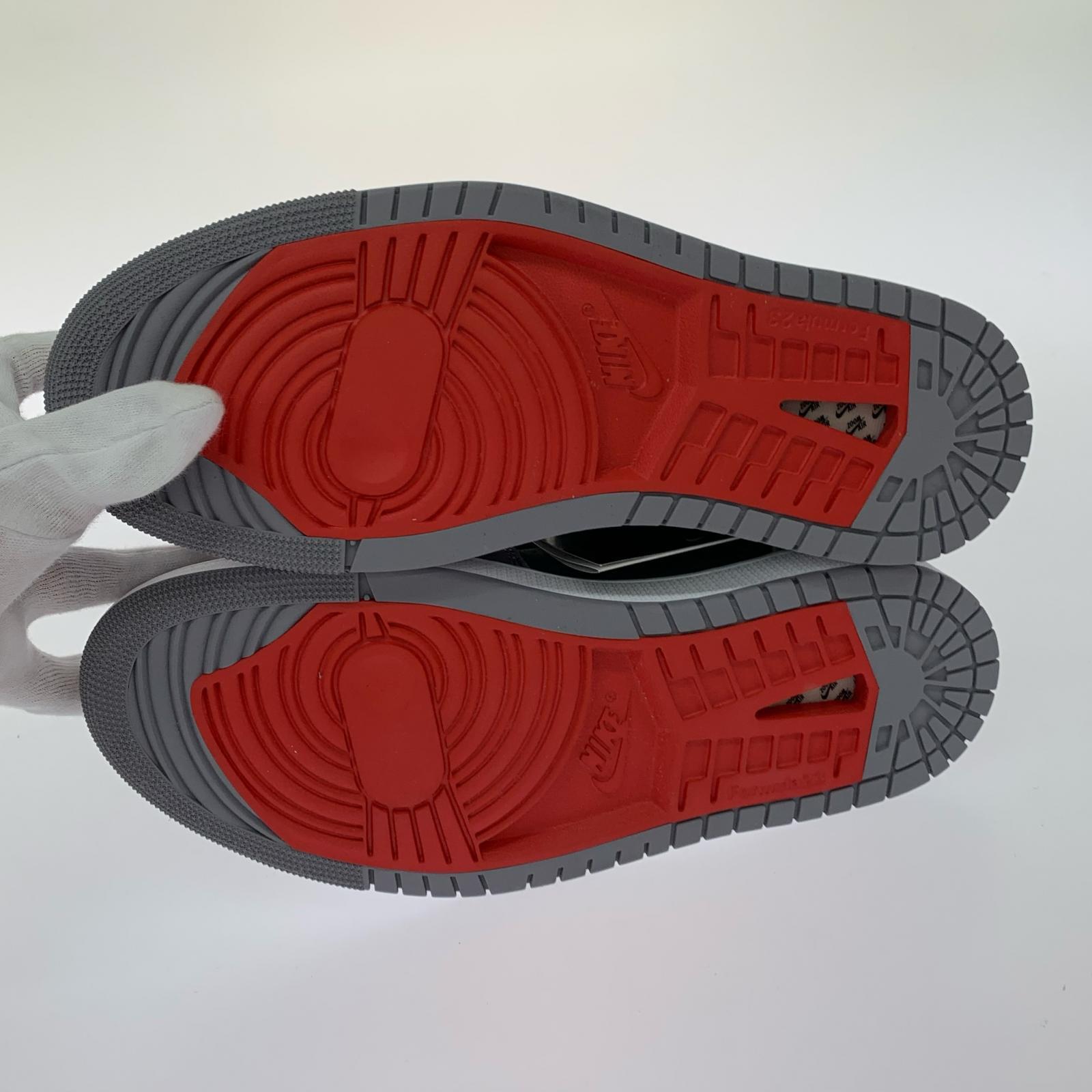 スニーカー AIR JORDAN 1 ZOOM CMFT 2 28cm 28cm (US10 UK9 1/2 EU46) グレー