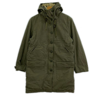ジャケット RALPH LAUREN 内ボア モッズコート S S カーキ
