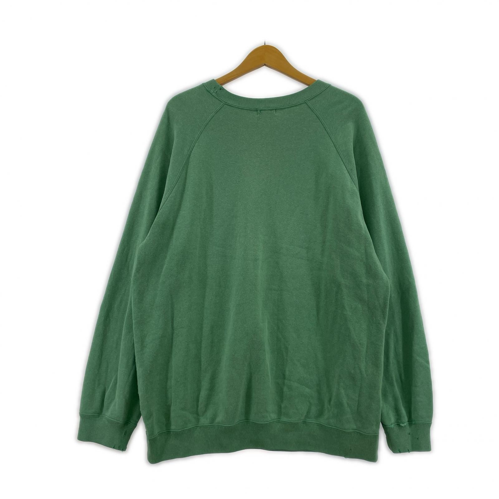スウェット 24AW VINTAGE SWEAT 4 4 グリーン