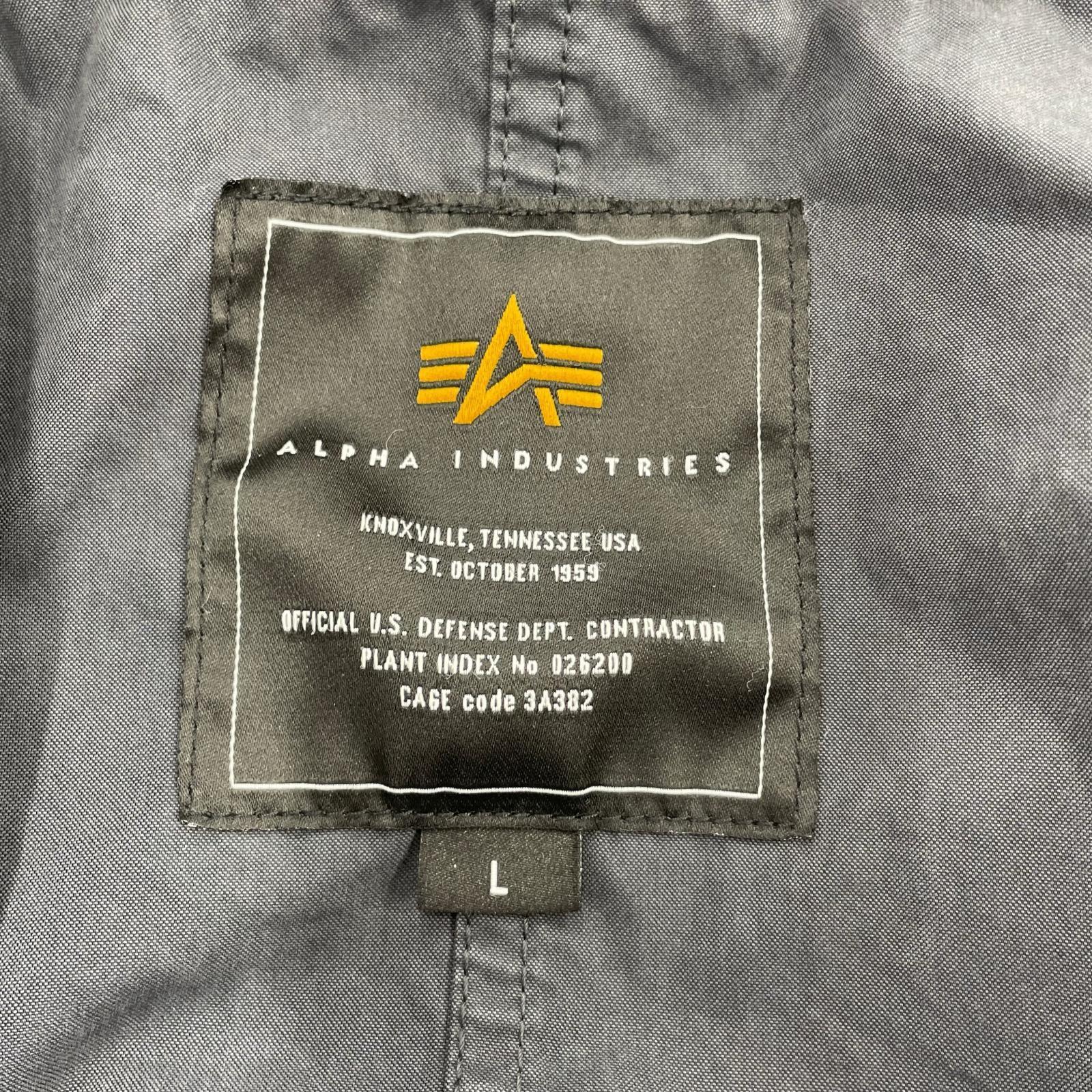 ミリタリージャケット ×ALPHA 24AW 4WAY double-end Mod’s Coat L L カーキ