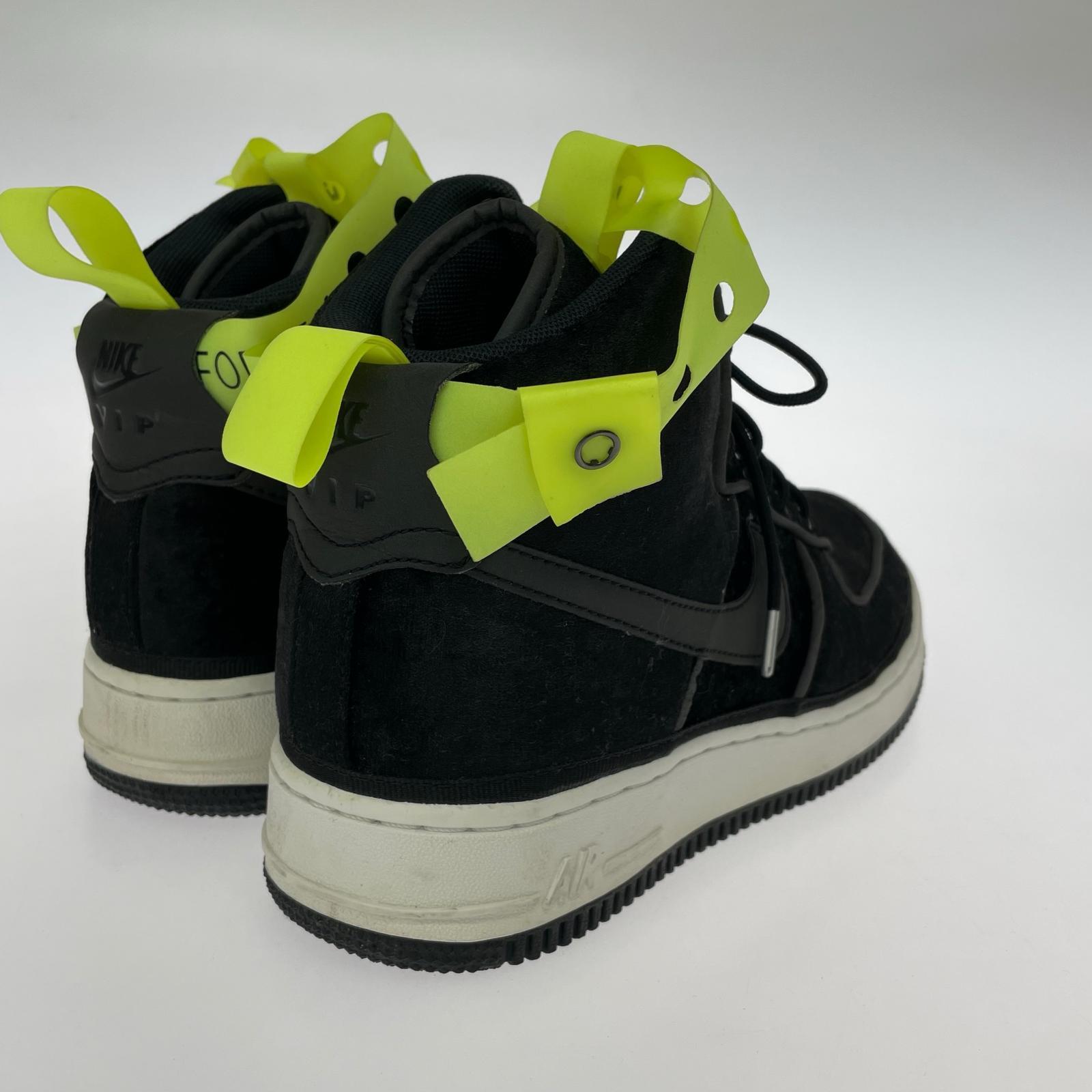 スニーカー AF1 HIGH Magic Stick VIP "Black" 25.5cm (US7 1/2 UK7 EU41) ブラック
