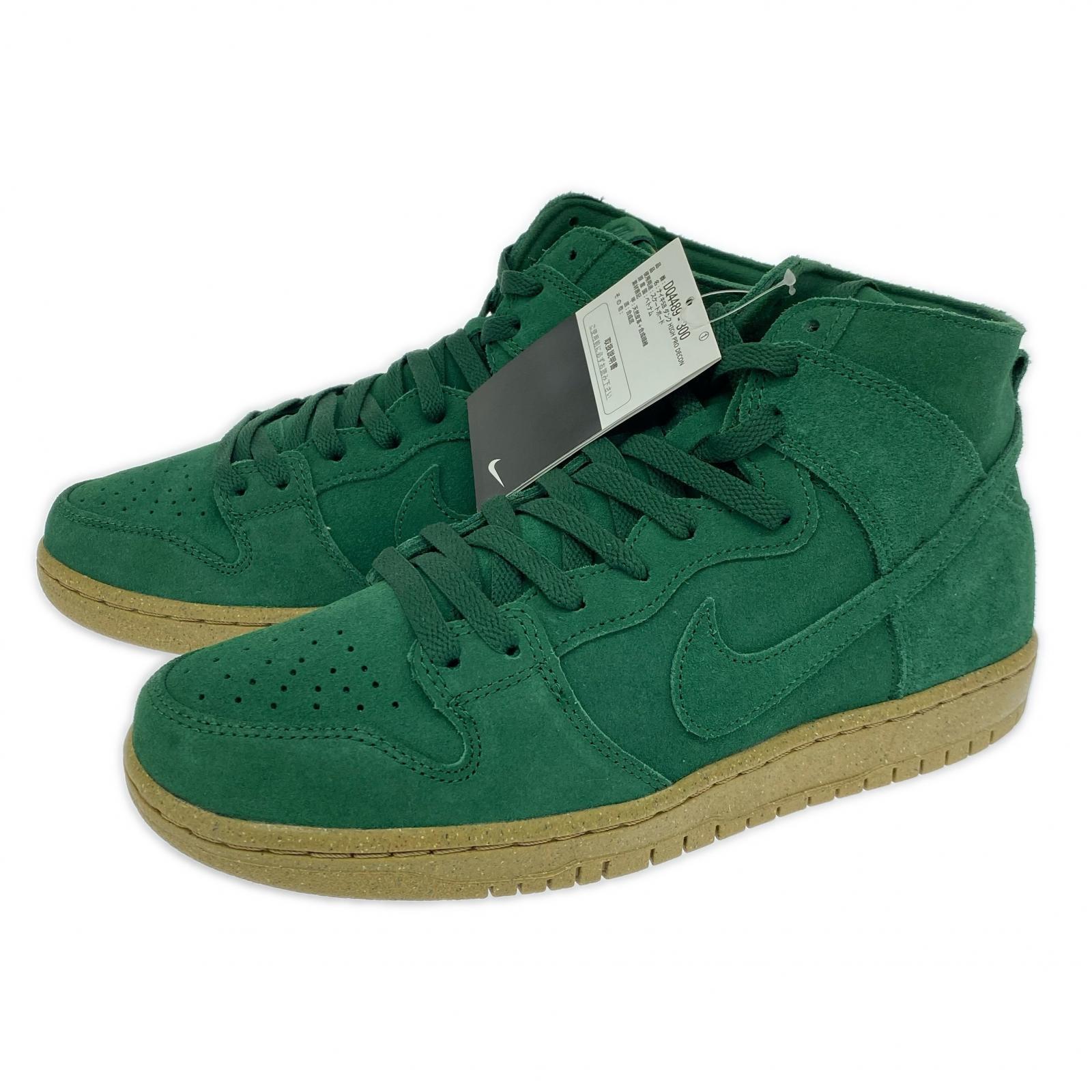 スニーカー SB DUNK HIGH PRO DECON Gorge Green/27cm 27.5cm (US9 1/2 UK9 EU45) グリーン