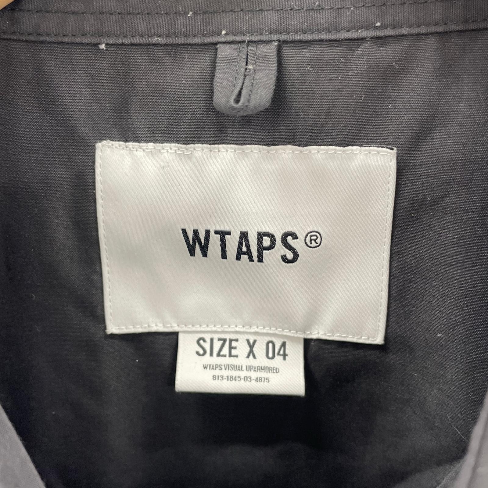 長袖シャツ WTAPS CTPL.BROADCLOTH シャツ X04 ブラック