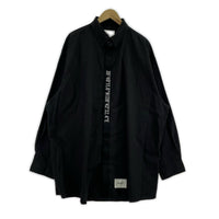 長袖シャツ WTAPS CTPL.BROADCLOTH シャツ X04 ブラック