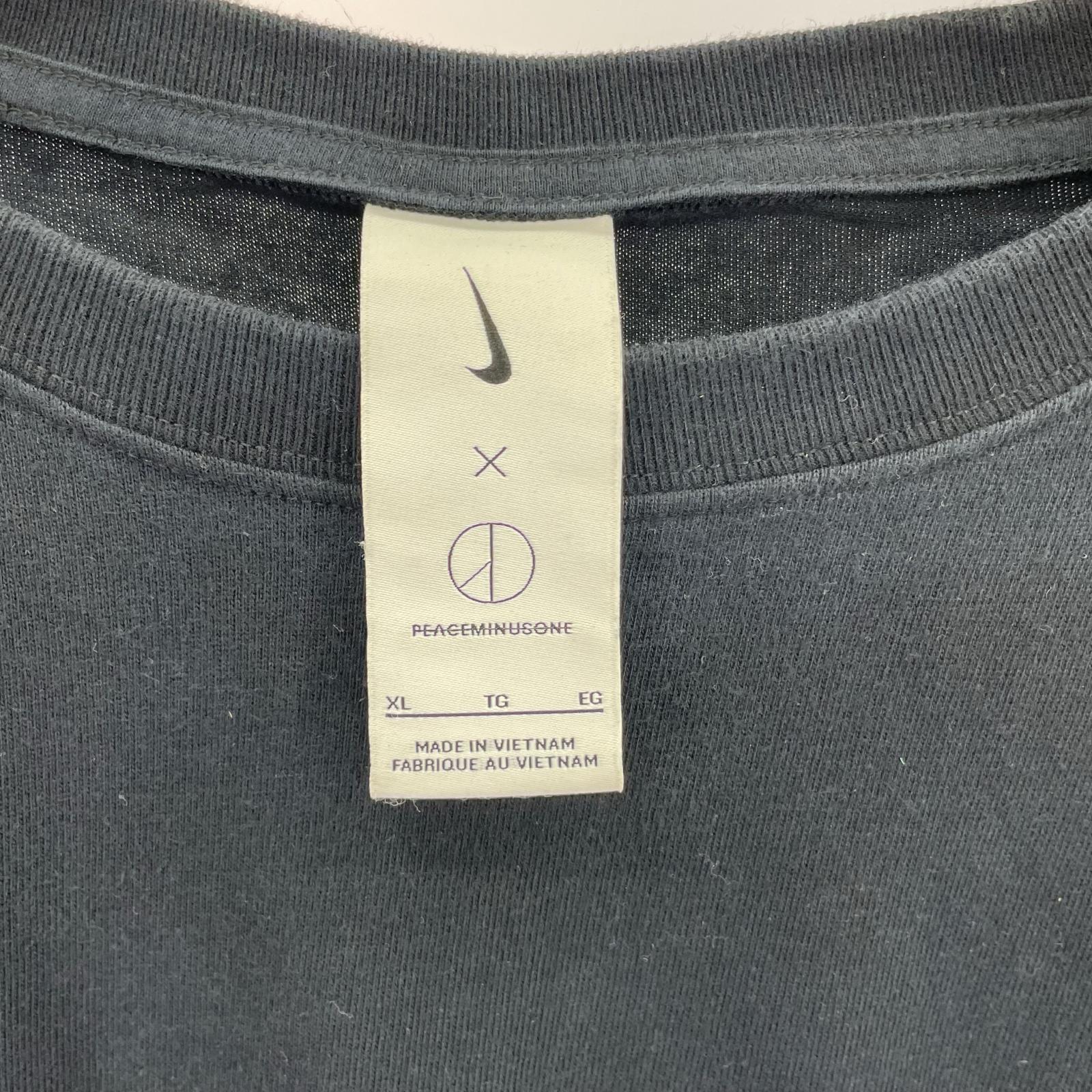 長袖Tシャツ NIKE×PEACEMINUSONE PMO NRG CF L/S Tee XL ブラック
