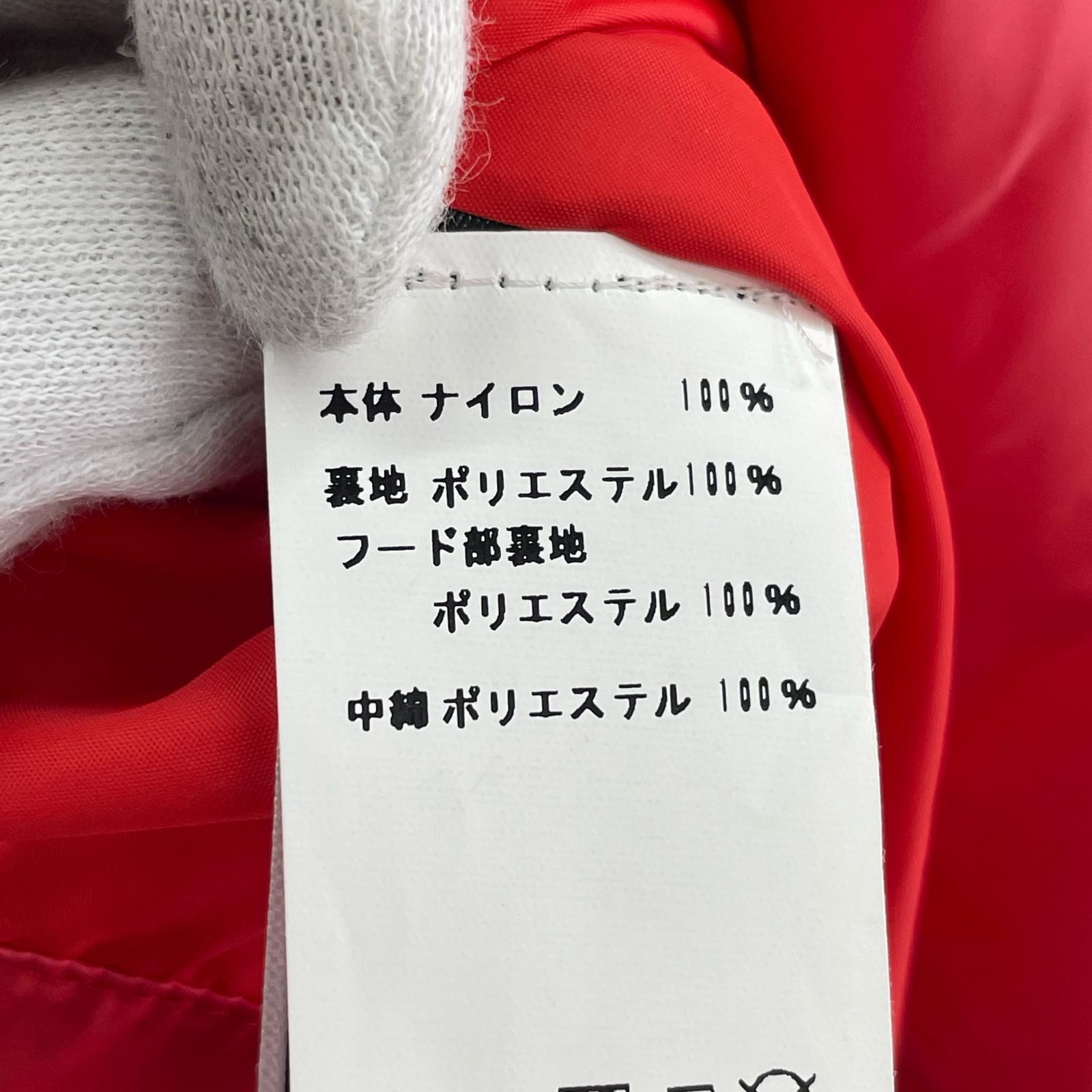 ダウンジャケット ORIGINAL PUFFER JACKET 赤 XS レッド