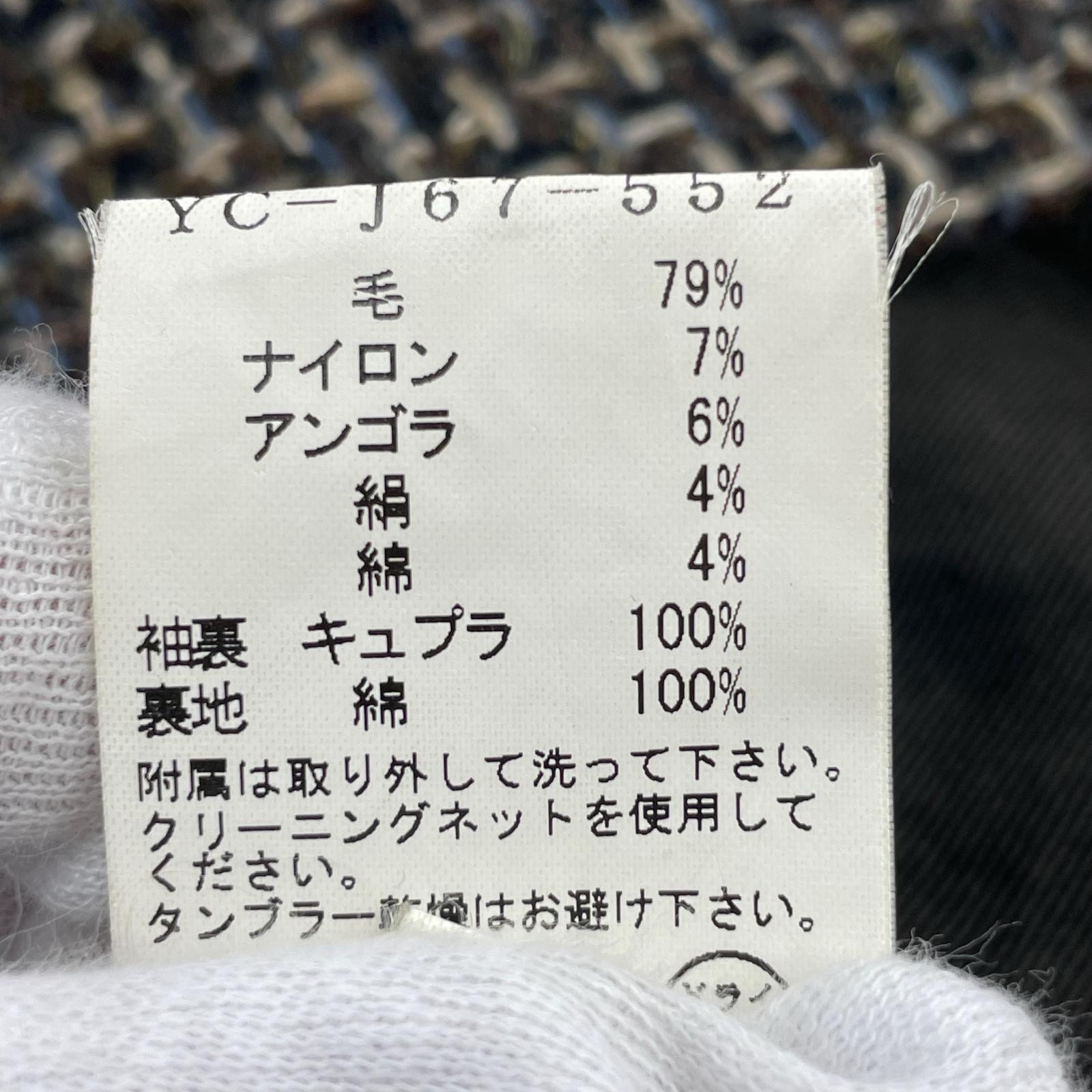 ブルゾン 2010AW/ショート丈ブルゾン/2/ウール/YC-J67-552 2