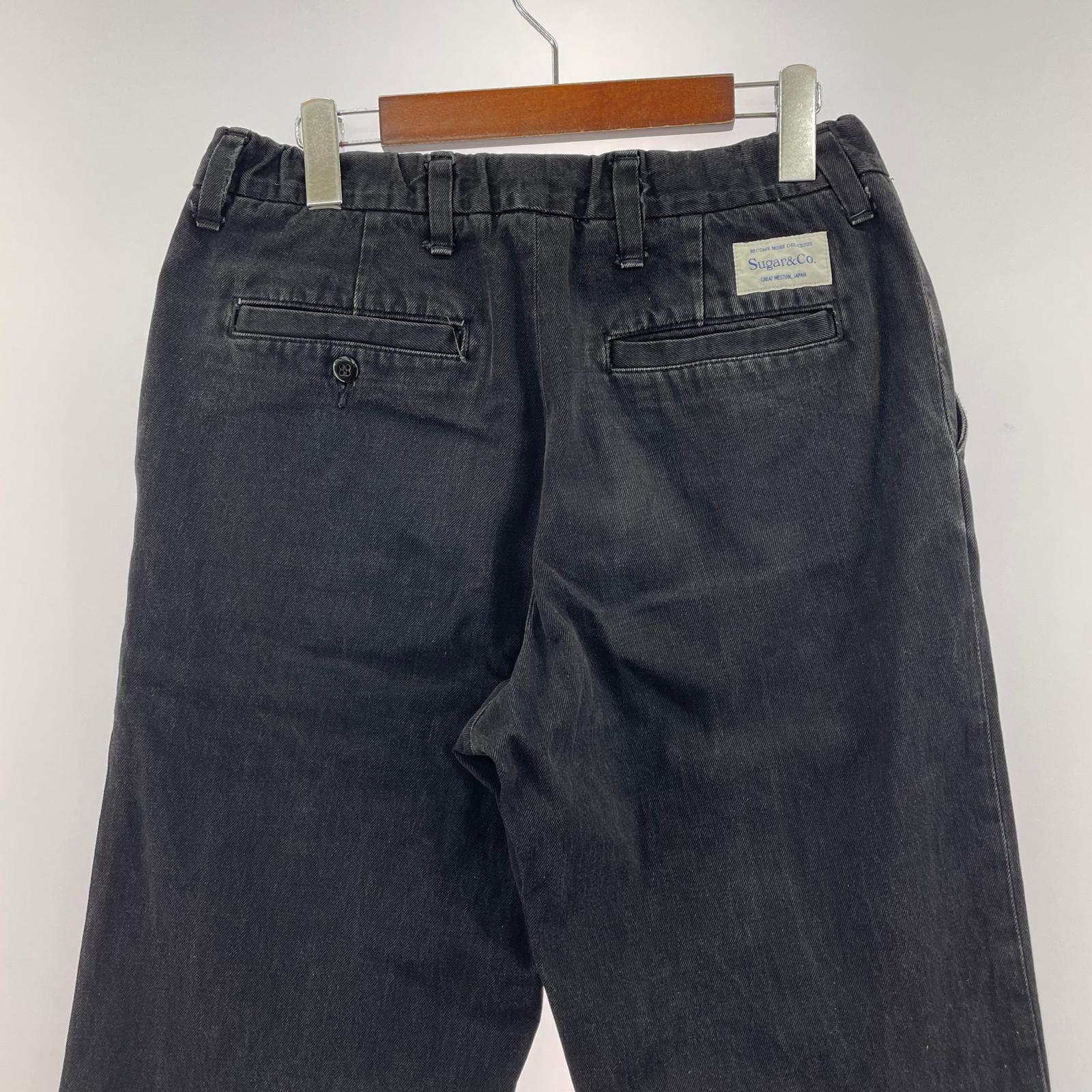 パンツ Sugar&Co. Daddys Pants SLIM&FIT ブラック S ブラック