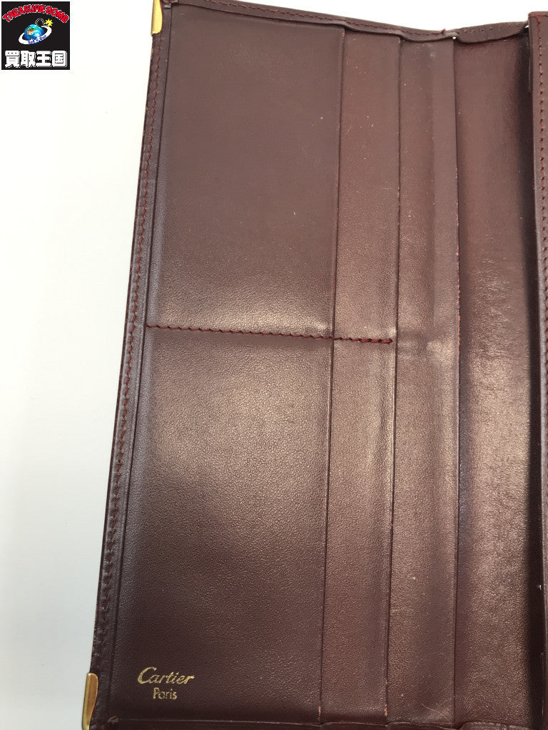Cartier マストライン 札入れ