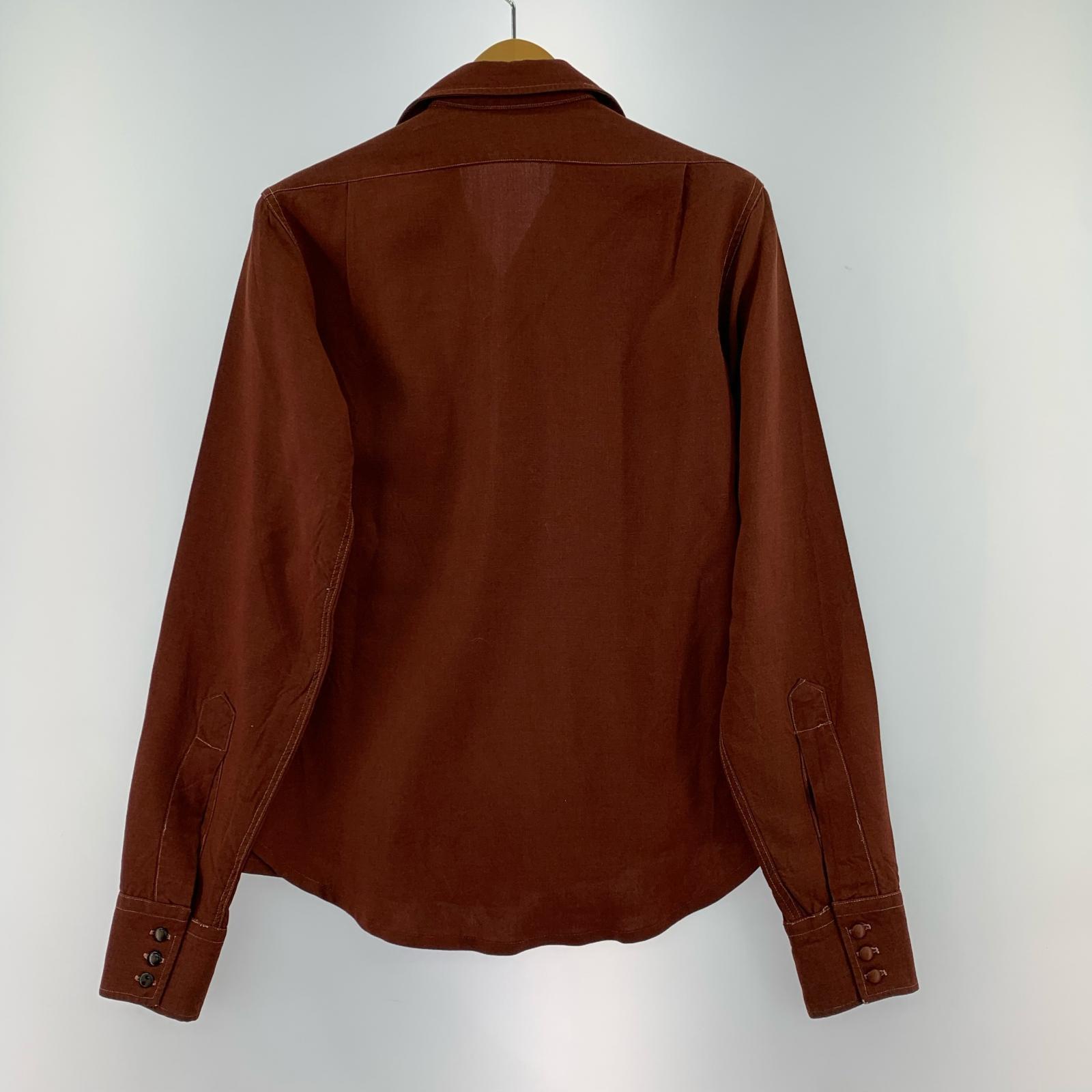 長袖シャツ 40s~50s Kohinoor L/S シャツ 茶 ブラウン