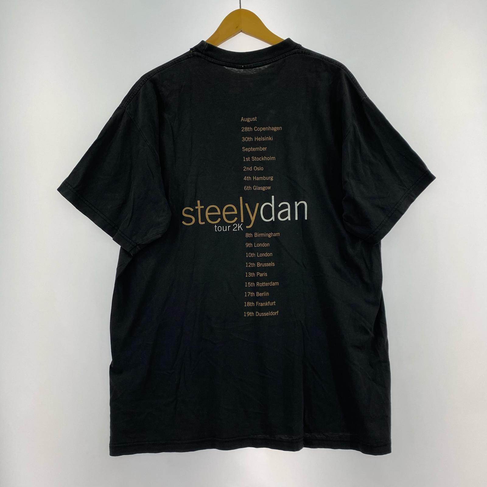 半袖Tシャツ 00s STEELYDAN 2 プリントTee (XL)