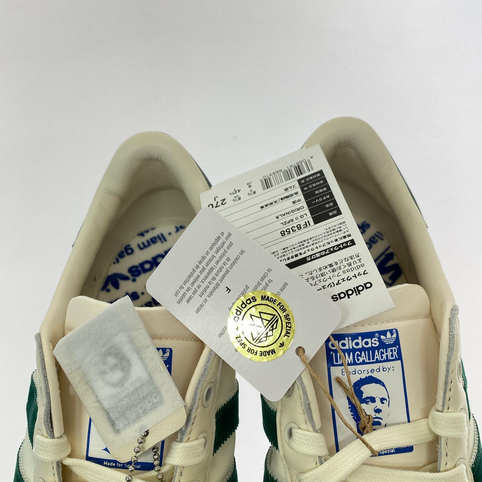 スニーカー ×Liam Gallagher LG2 SPZL College Green 27cm (US9 UK8 1/2 EU44) ホワイト