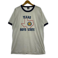 半袖Tシャツ SCREEN STARS TEXAS BOYS STATES リンガーTシャツ ホワイト