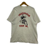 半袖Tシャツ 90s Stephen King INSOMNIA Tシャツ ホワイト