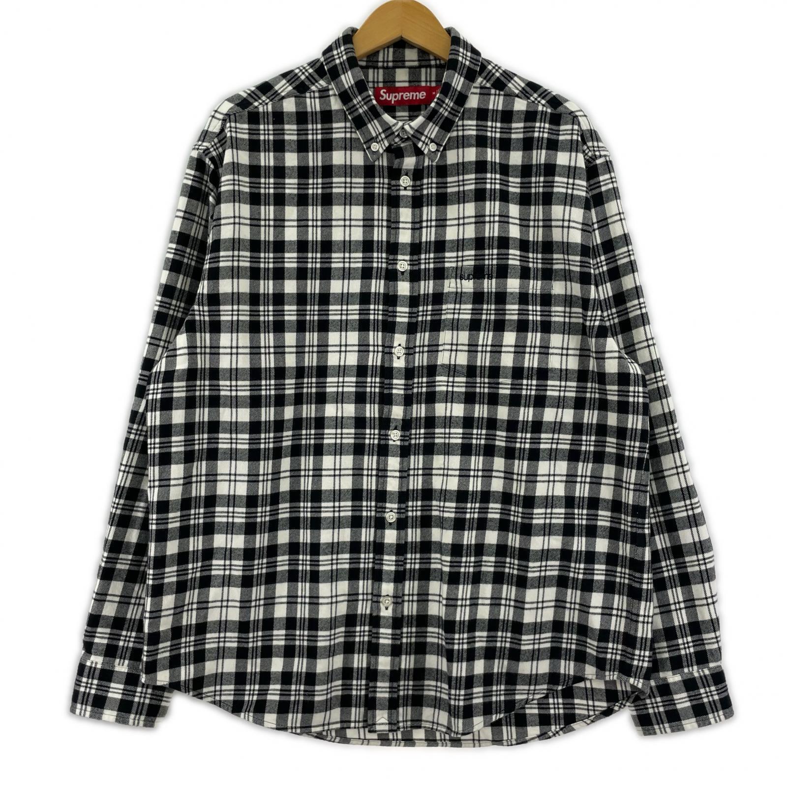 長袖シャツ PlaidFlannelShirt(M) M