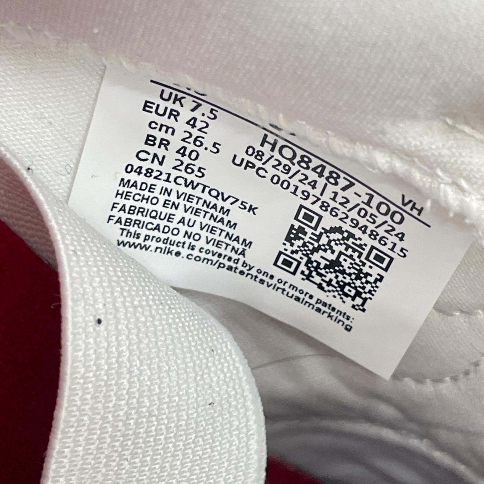 スニーカー Supreme SB Dunk Low (26.5) 26.5cm (US8 1/2 UK8 EU43) ホワイト