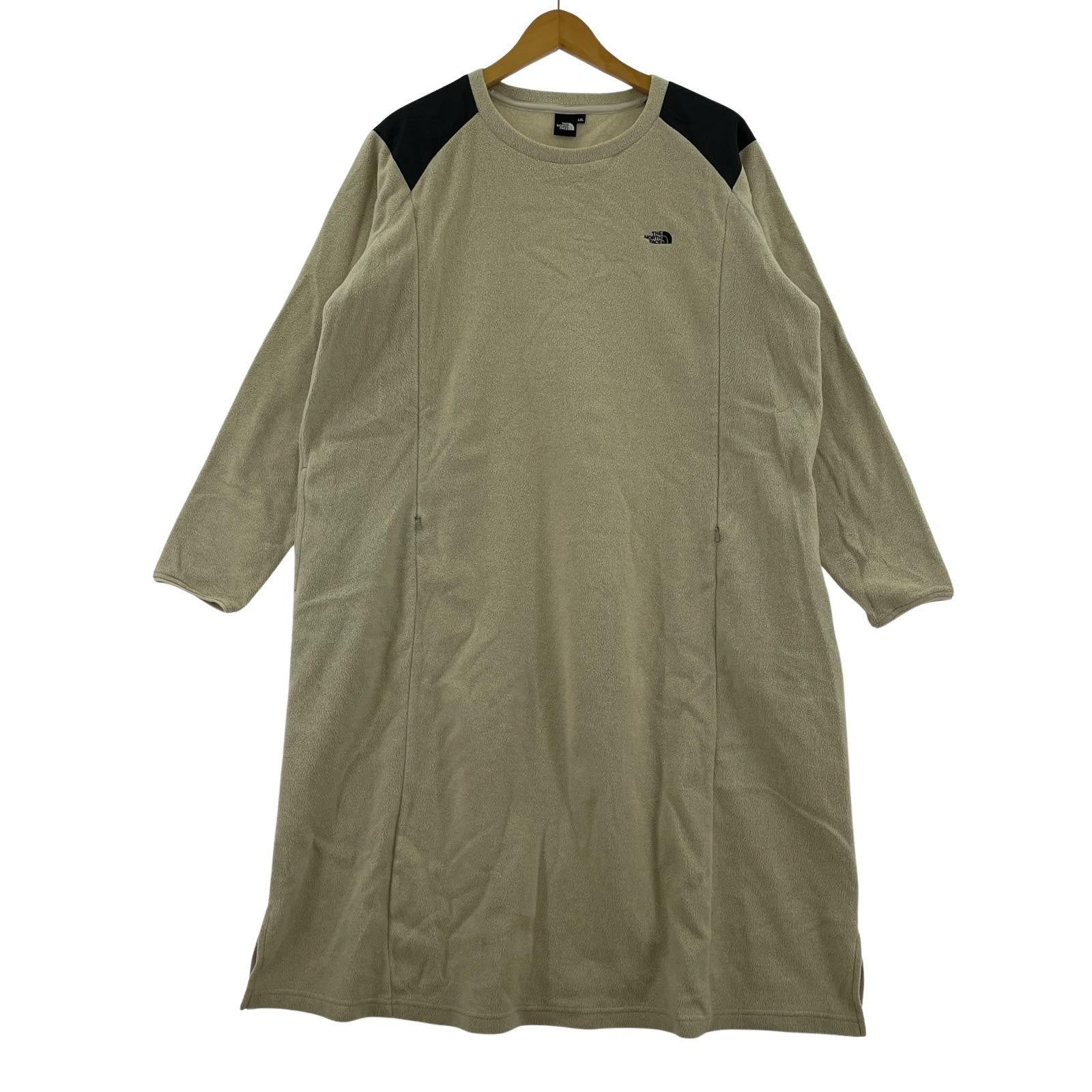 ワンピース マタニティマイクロフリースワンピース(XL) ベージュ
