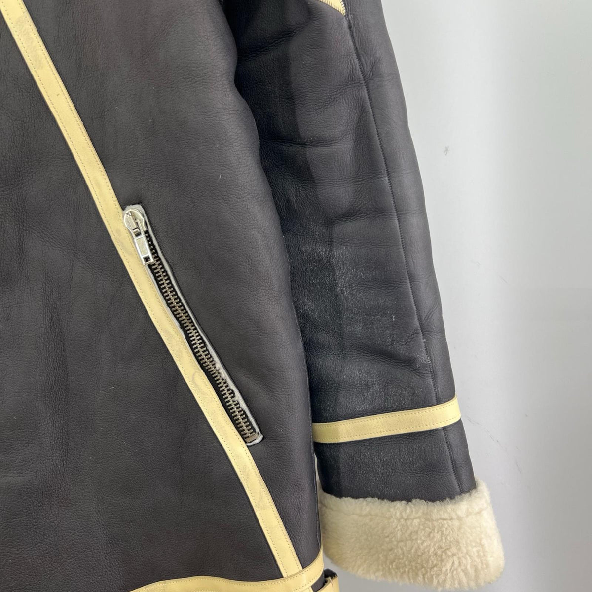 レザージャケット Mouton Leather Coat olmar and mirta