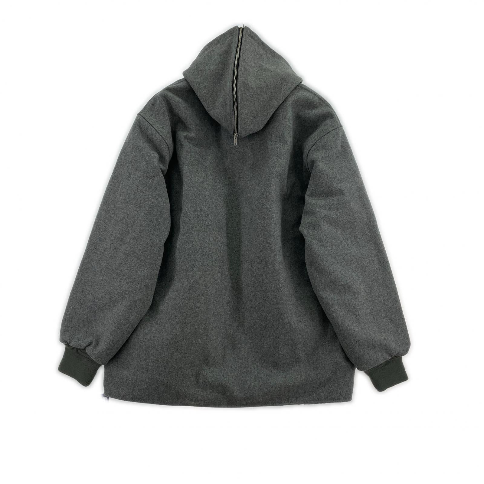 ブルゾン GAME Sports Wear ウール サーコート グレー (L) グレー