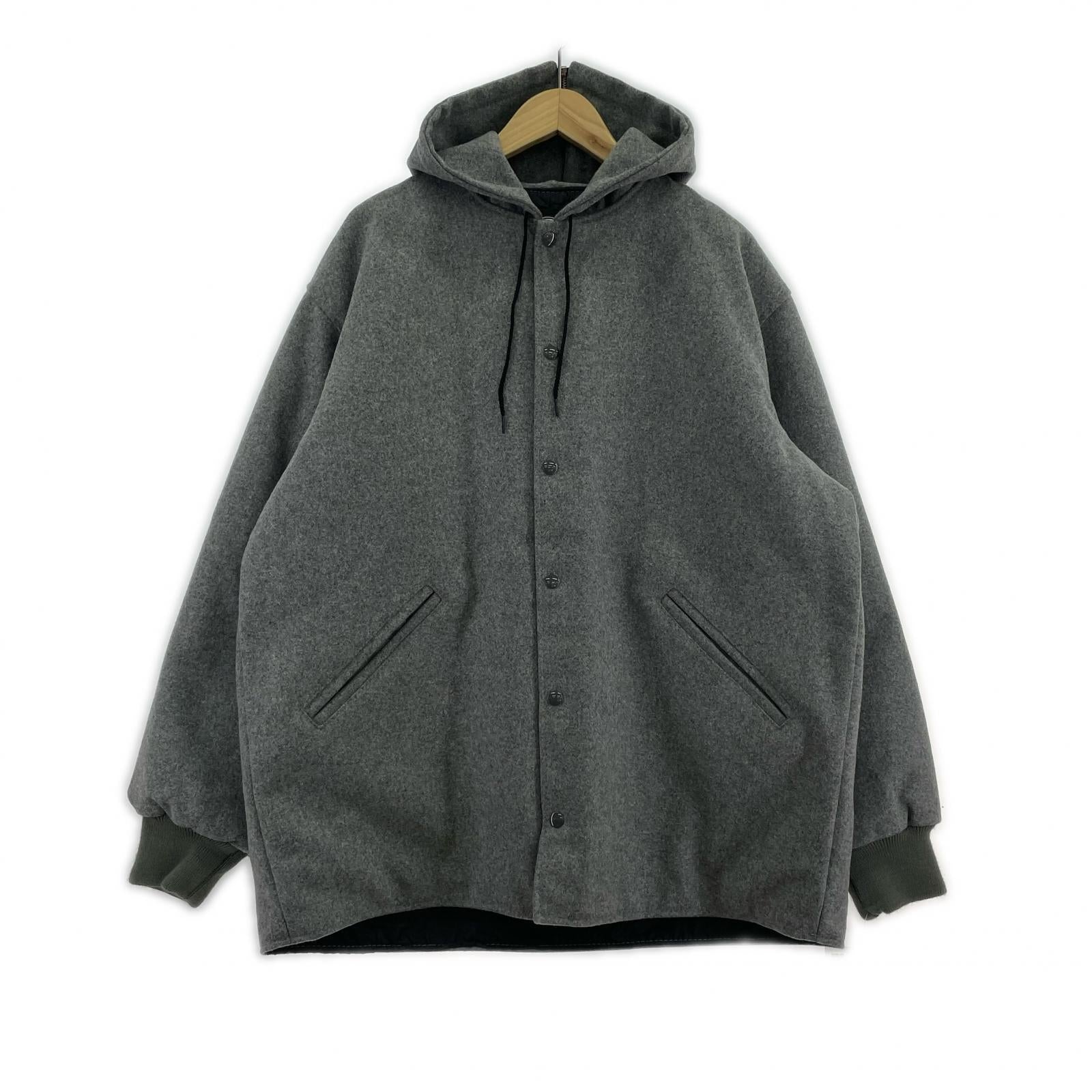 ブルゾン GAME Sports Wear ウール サーコート グレー (L) グレー