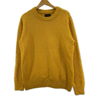 ニット GABBA ELO KNIT P4342 (M) M イエロー