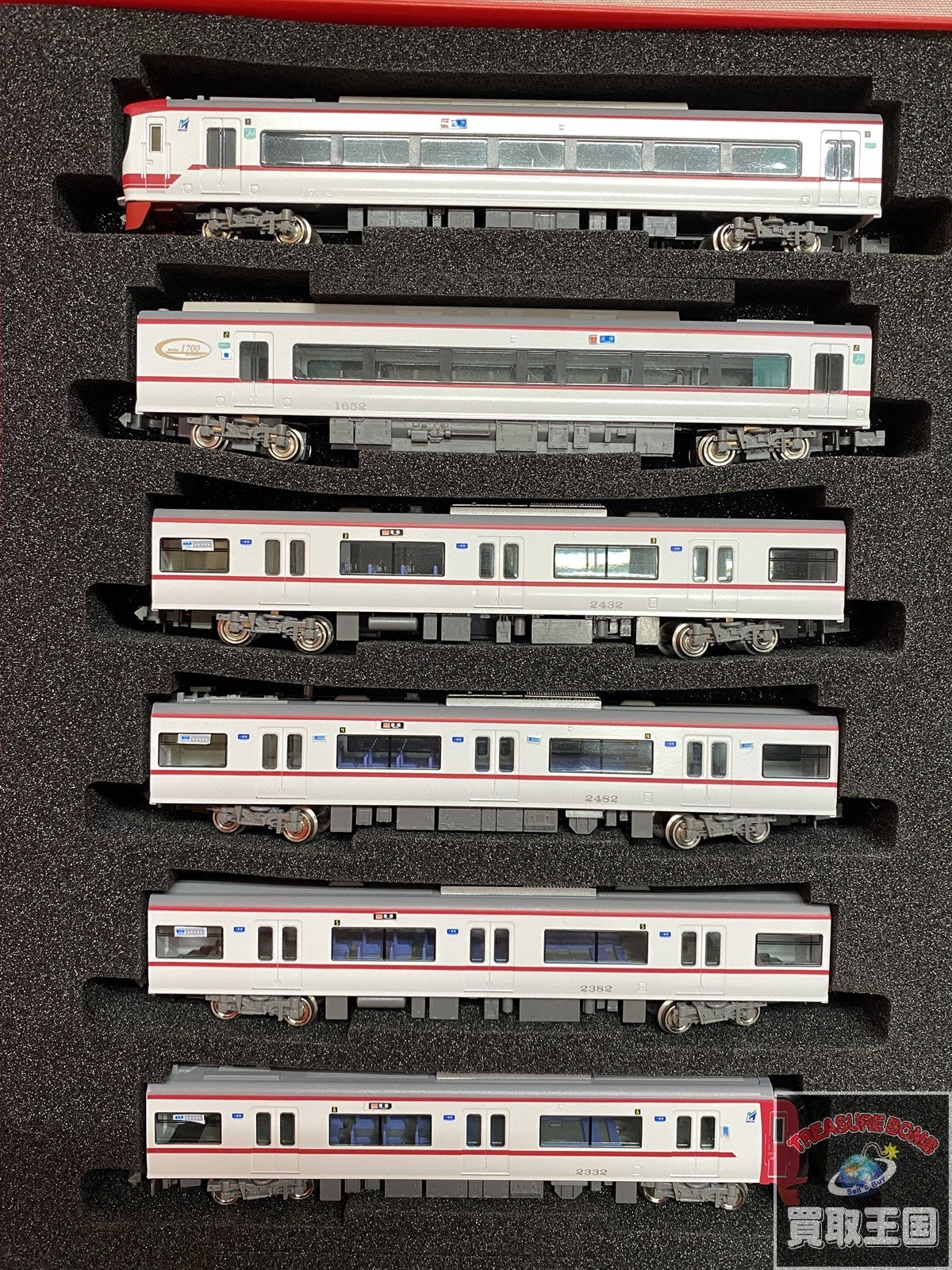 GREENMAX 名鉄1700系 ありがとう1702編成 鉄道模型車両