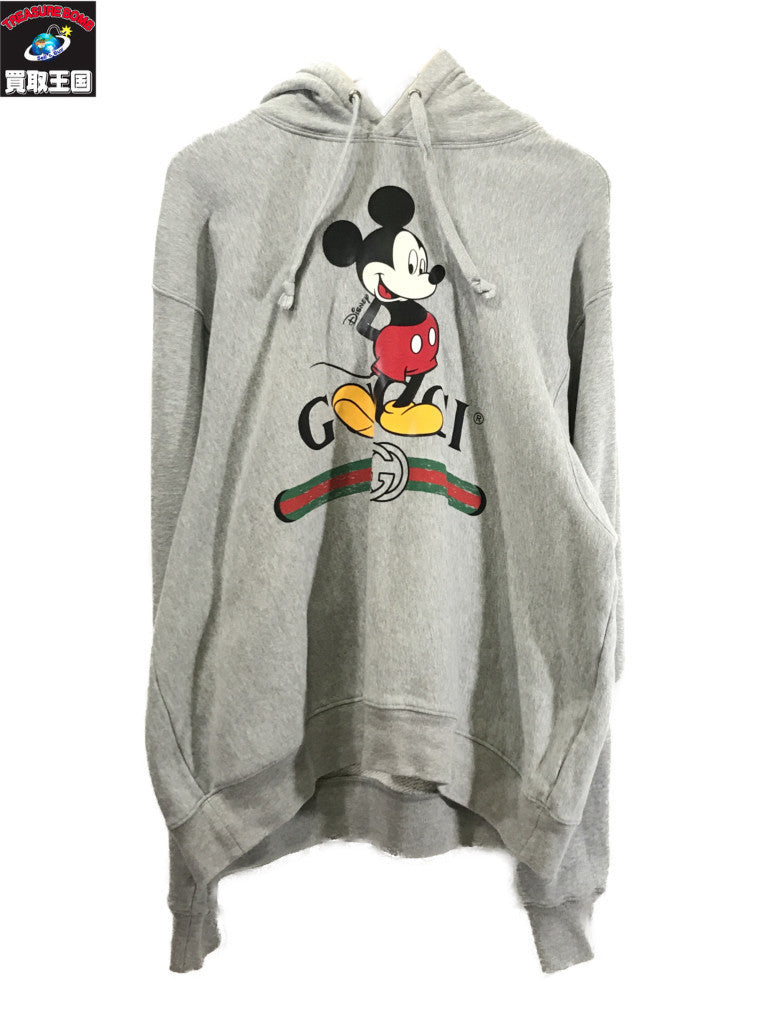 ×Disney 20SS ミッキーマウス プルオーバーパーカー S 604218