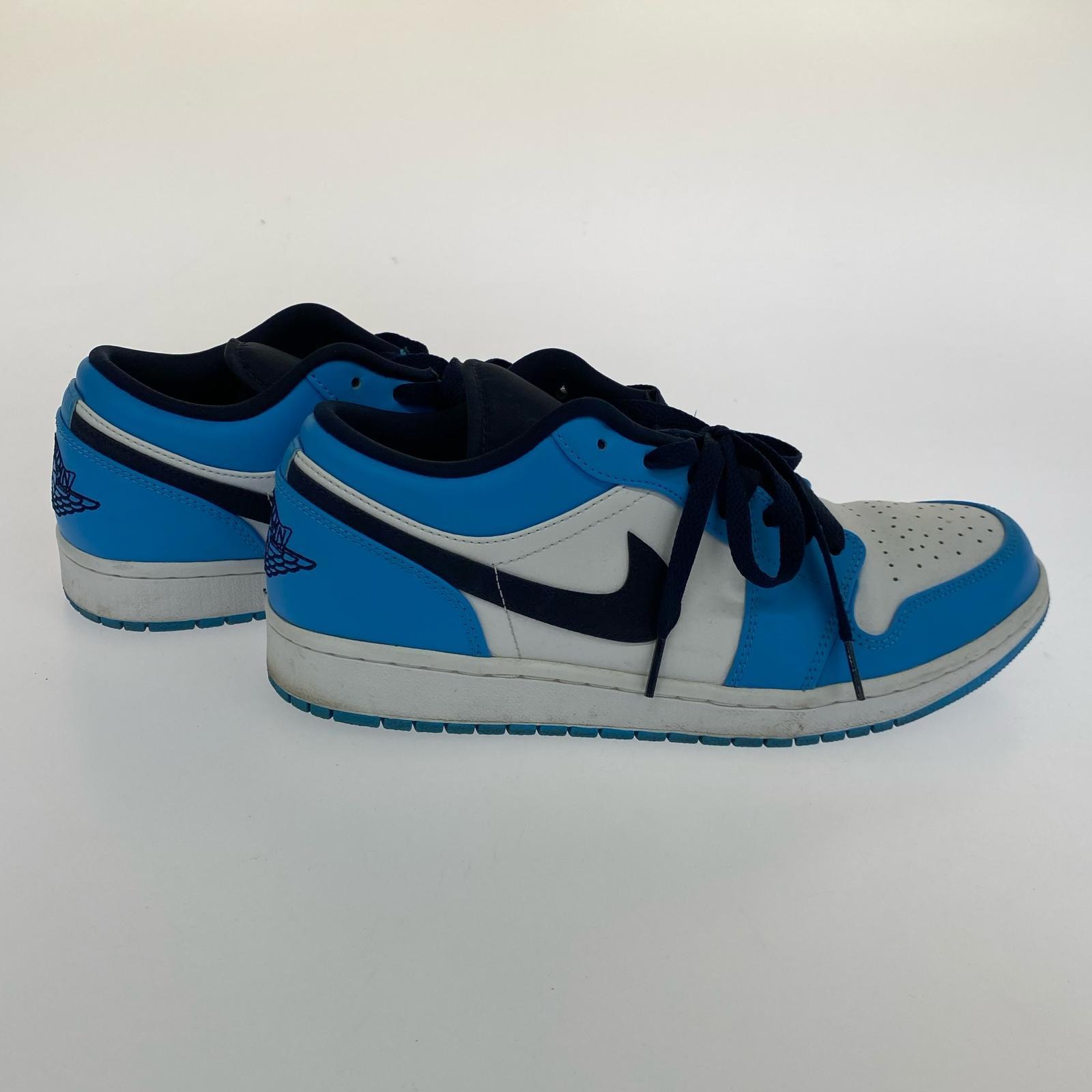 スニーカー AIR JORDAN 1 LOW UNIVERSITY BLUE 28cm 28cm (US10 UK9 1/2 EU46)