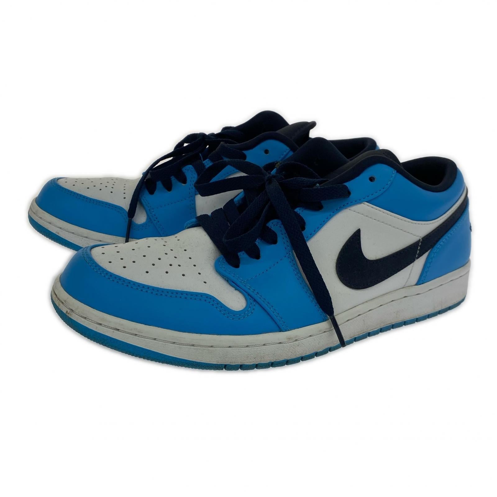 スニーカー AIR JORDAN 1 LOW UNIVERSITY BLUE 28cm 28cm (US10 UK9 1/2 EU46)