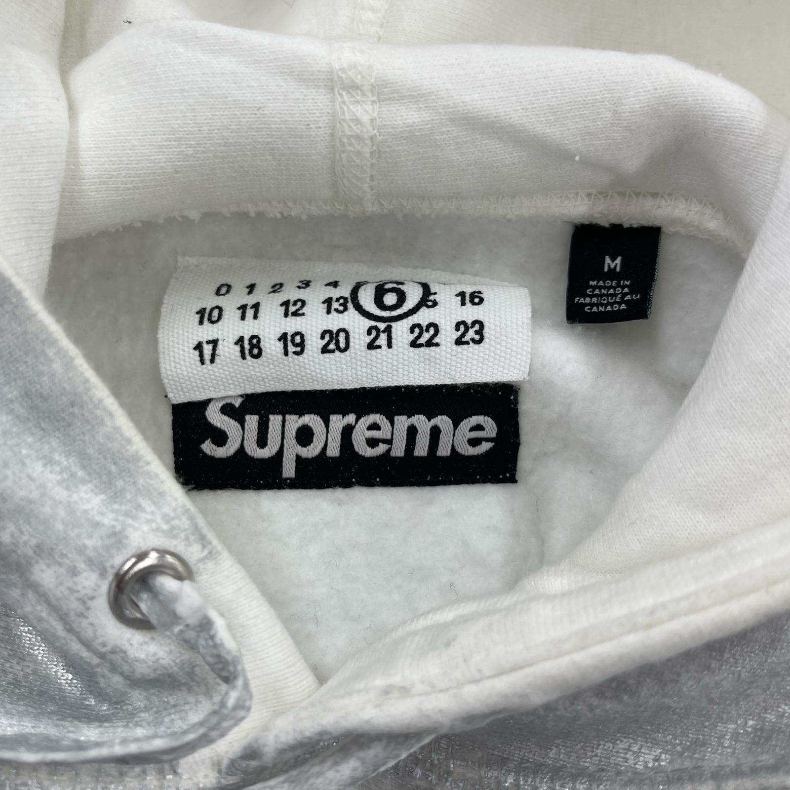 パーカー Supreme×MAISON MARGIELA M グレー
