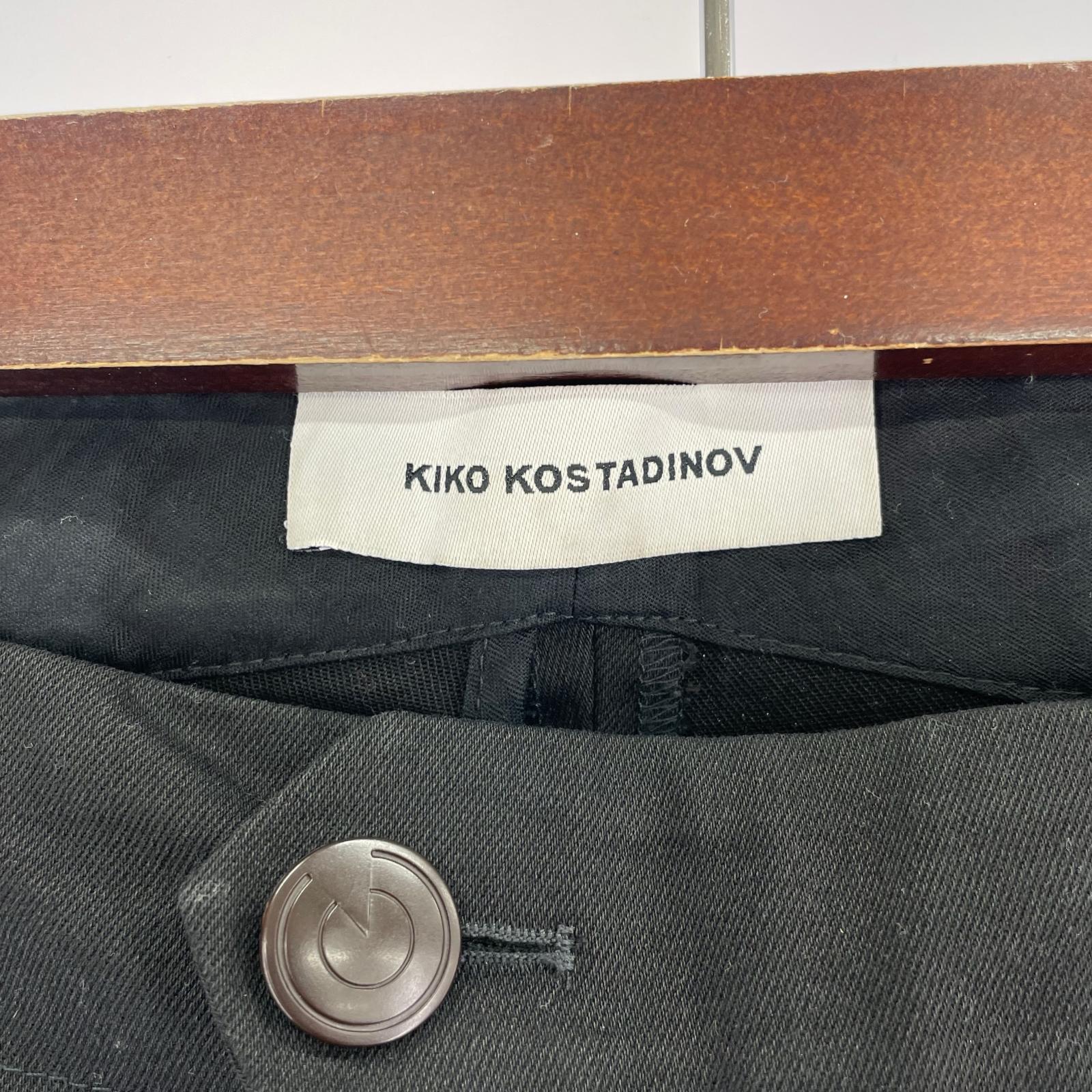 パンツ Kiko Kostadinov VALAKAS CARGO TROUSER 44 ブラック