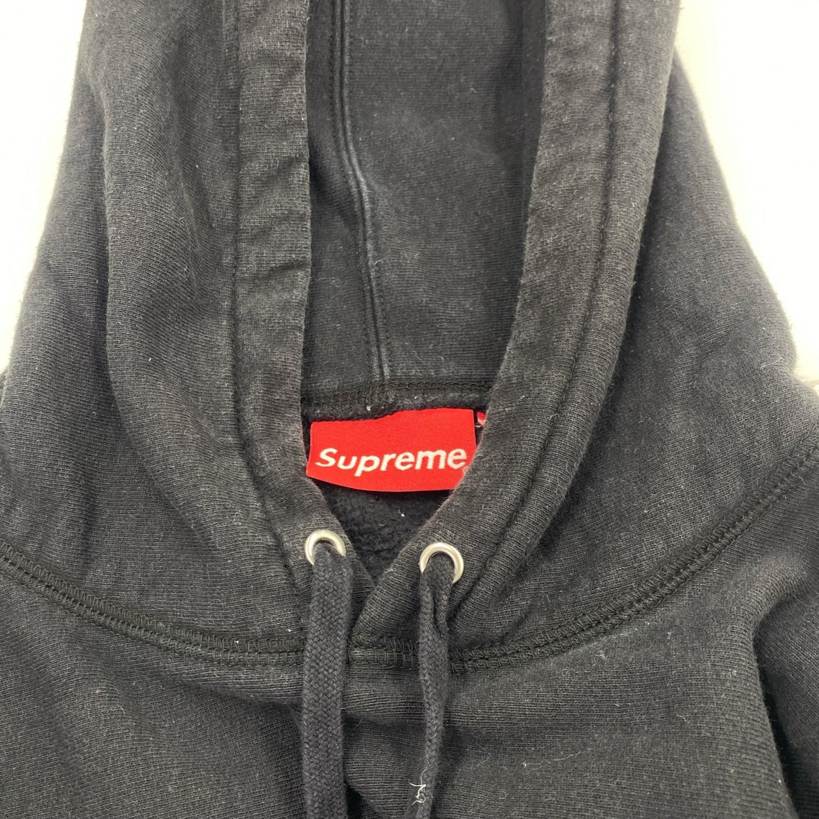 パーカー Supreme 19ss Sequin Arc Hooded Sweatshirt M ブラック M ブラック