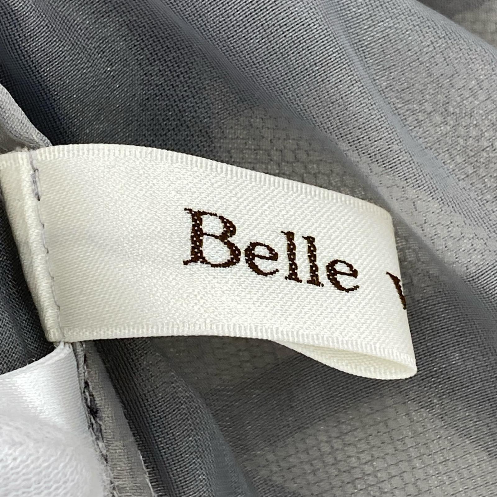 キャミソール Belle vintage ペプラムビスチェチュールキャミソール フリー グレー