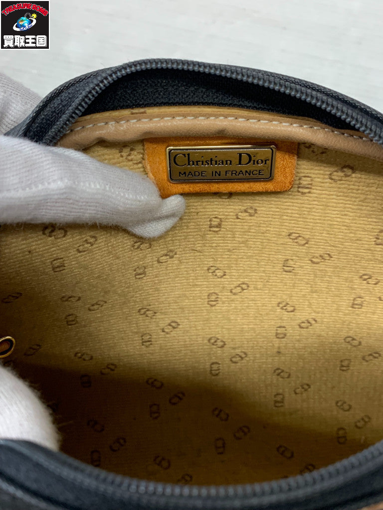 Dior ヴィンテージ ショルダーバッグ グレー
